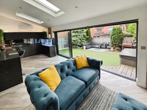 Open plan kitchen living area- click for photo gallery